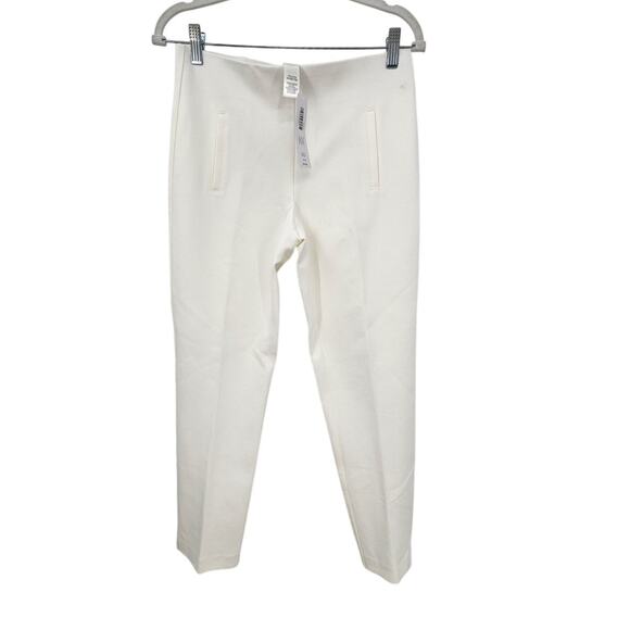 New NWT Chico's The Juliet Ankle Pants Basic In Ecru Size 00 Whit Cream Casual 2 - Picture 1 of 11